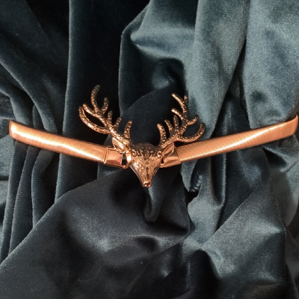 Gold Deer Antler Curtain Accessories